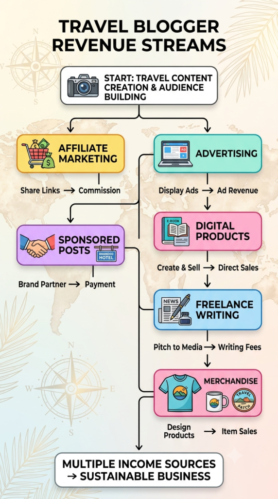 Bloggers Travel Monetize Their Passion